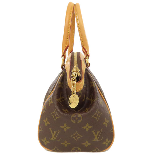 LOUIS VUITTON Handbag M40143 Monogram canvas Brown Tivoli PM
