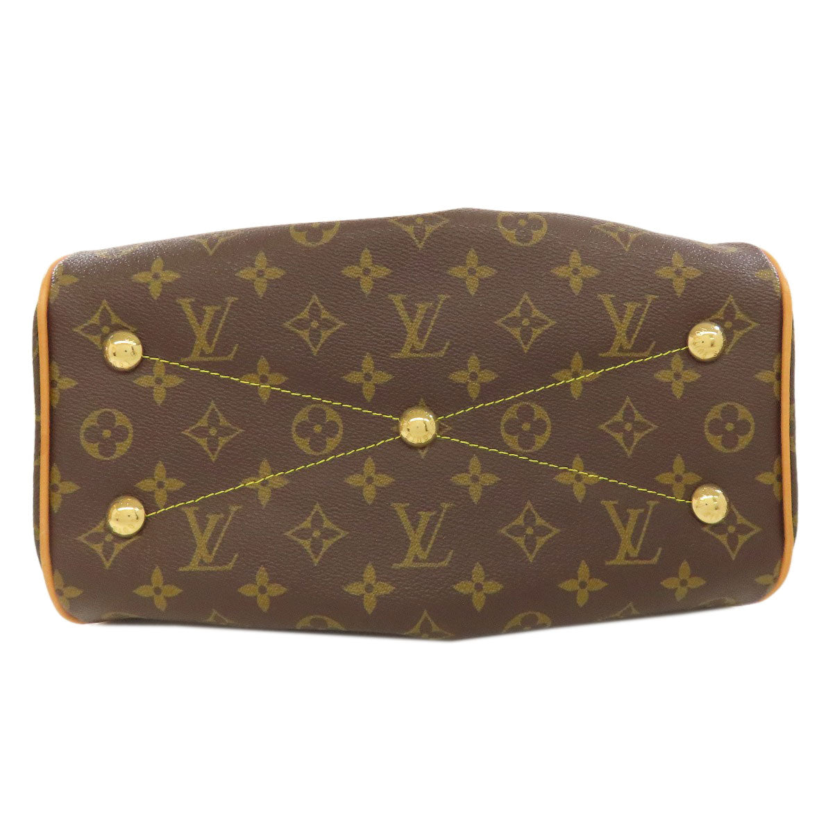 LOUIS VUITTON Handbag M40143 Monogram canvas Brown Tivoli PM