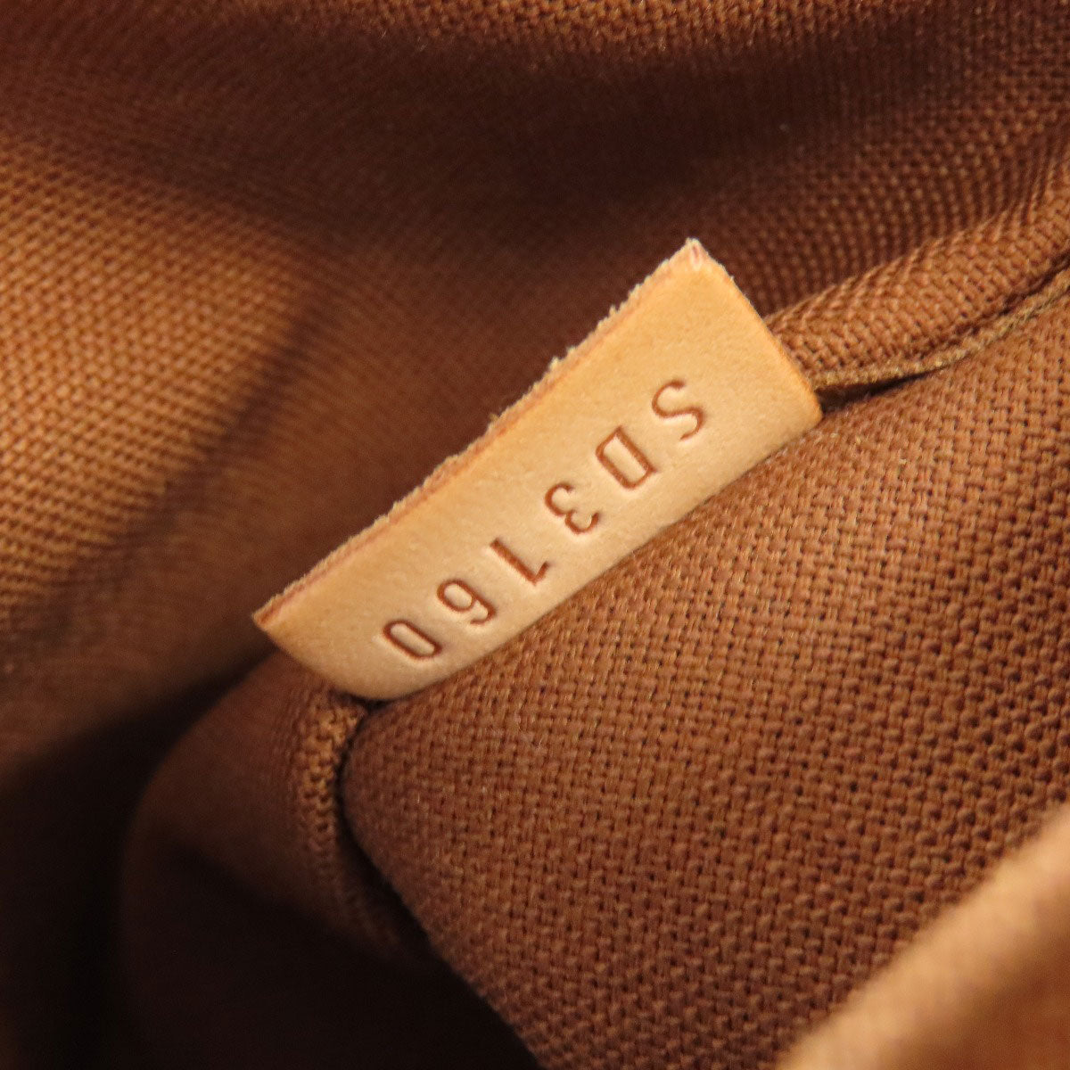 LOUIS VUITTON Handbag M40143 Monogram canvas Brown Tivoli PM