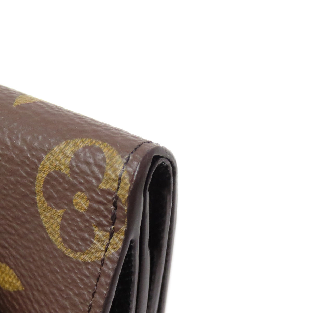 LOUIS VUITTON Bifold Wallet M80725 Monogram reverse Brown Portefeuille Zoe