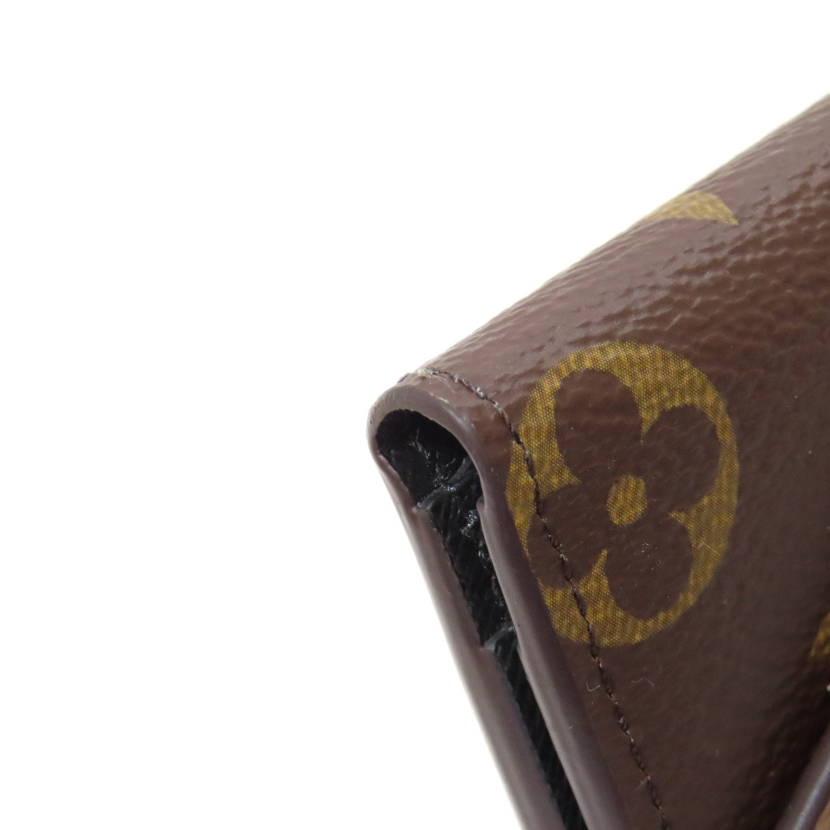 LOUIS VUITTON Bifold Wallet M80725 Monogram reverse Brown Portefeuille Zoe