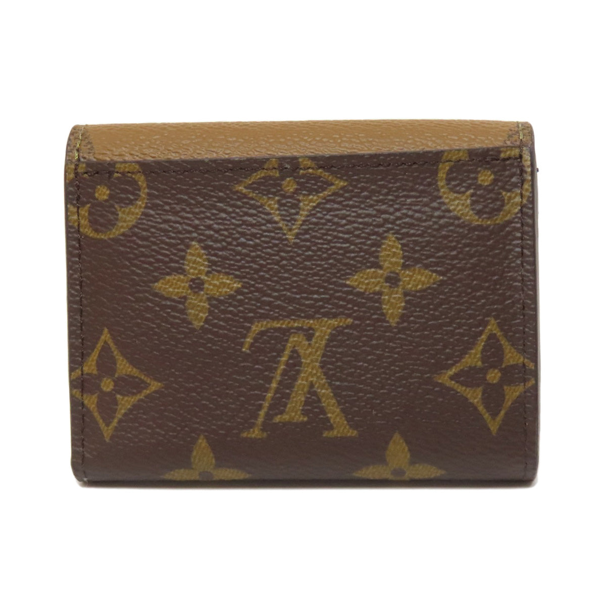 LOUIS VUITTON Bifold Wallet M80725 Monogram reverse Brown Portefeuille Zoe