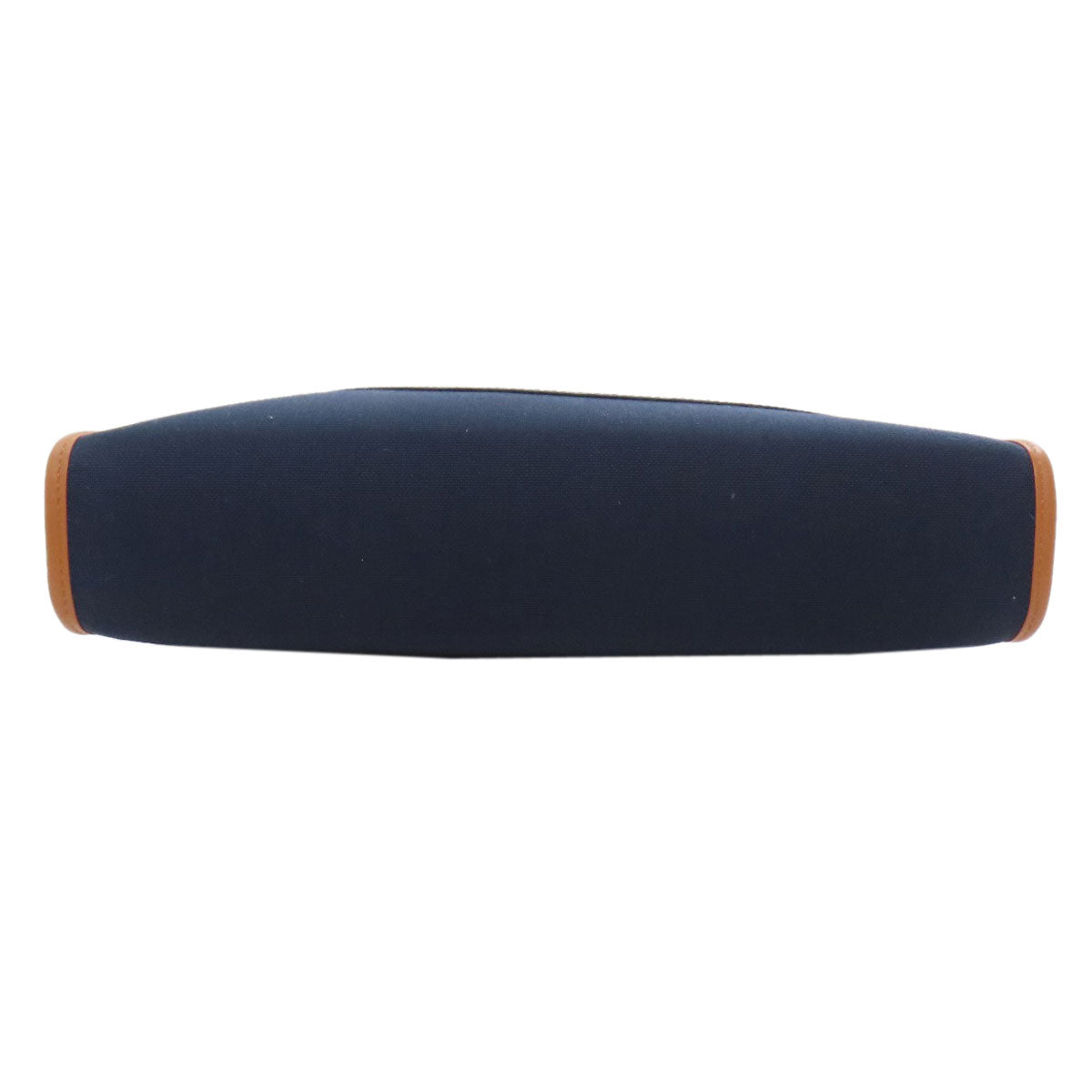 HERMES Handbag Towar Officche Navy VINYL