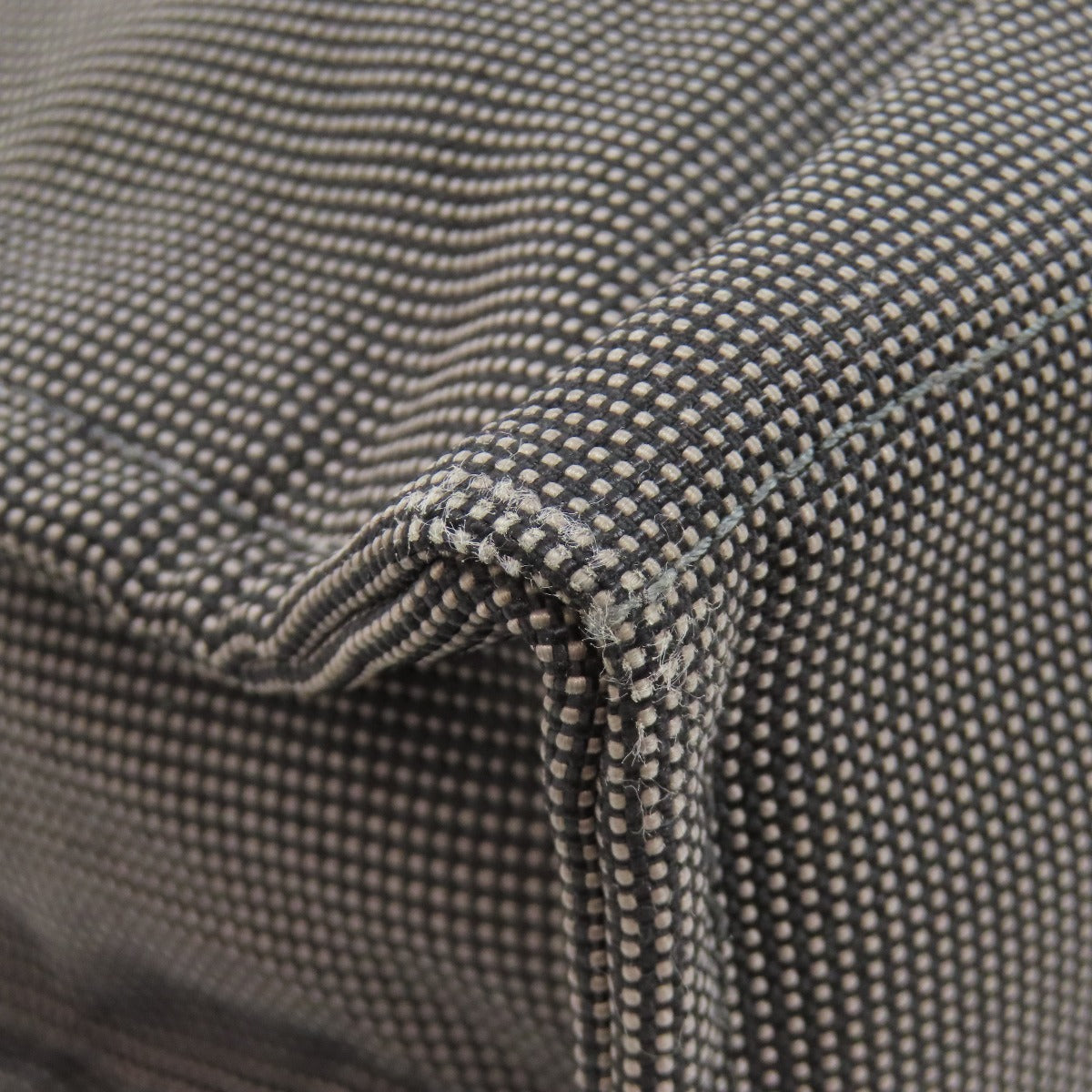 HERMES Handbag canvas gray Her LinePM