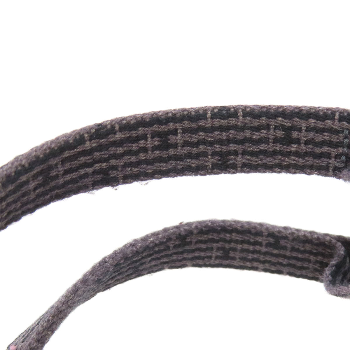 HERMES Handbag canvas gray Her LineMM