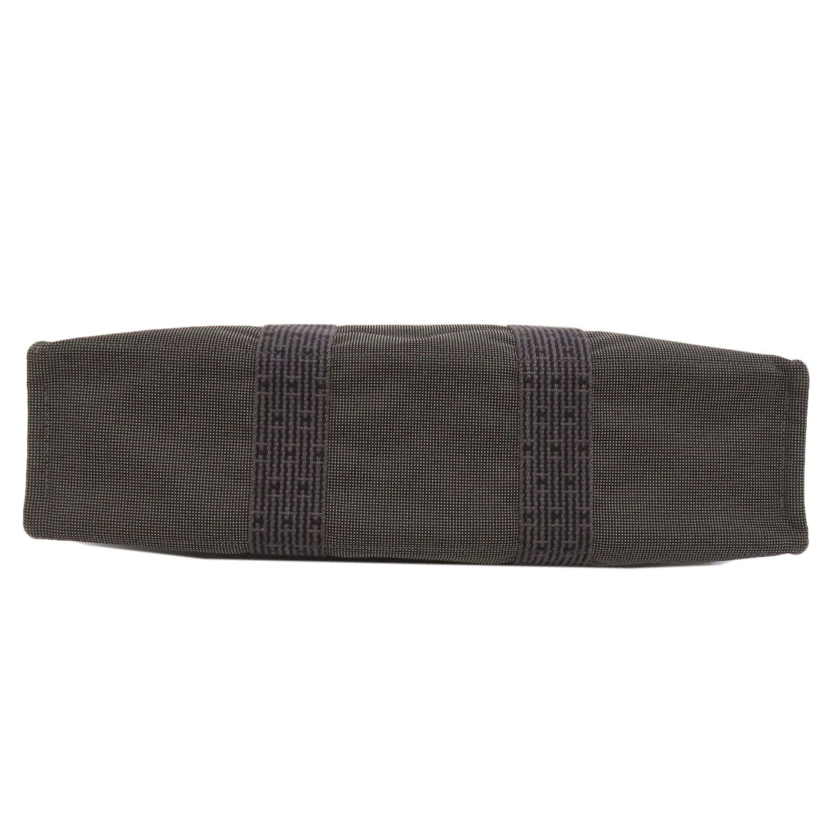 HERMES Handbag canvas gray Her LineMM