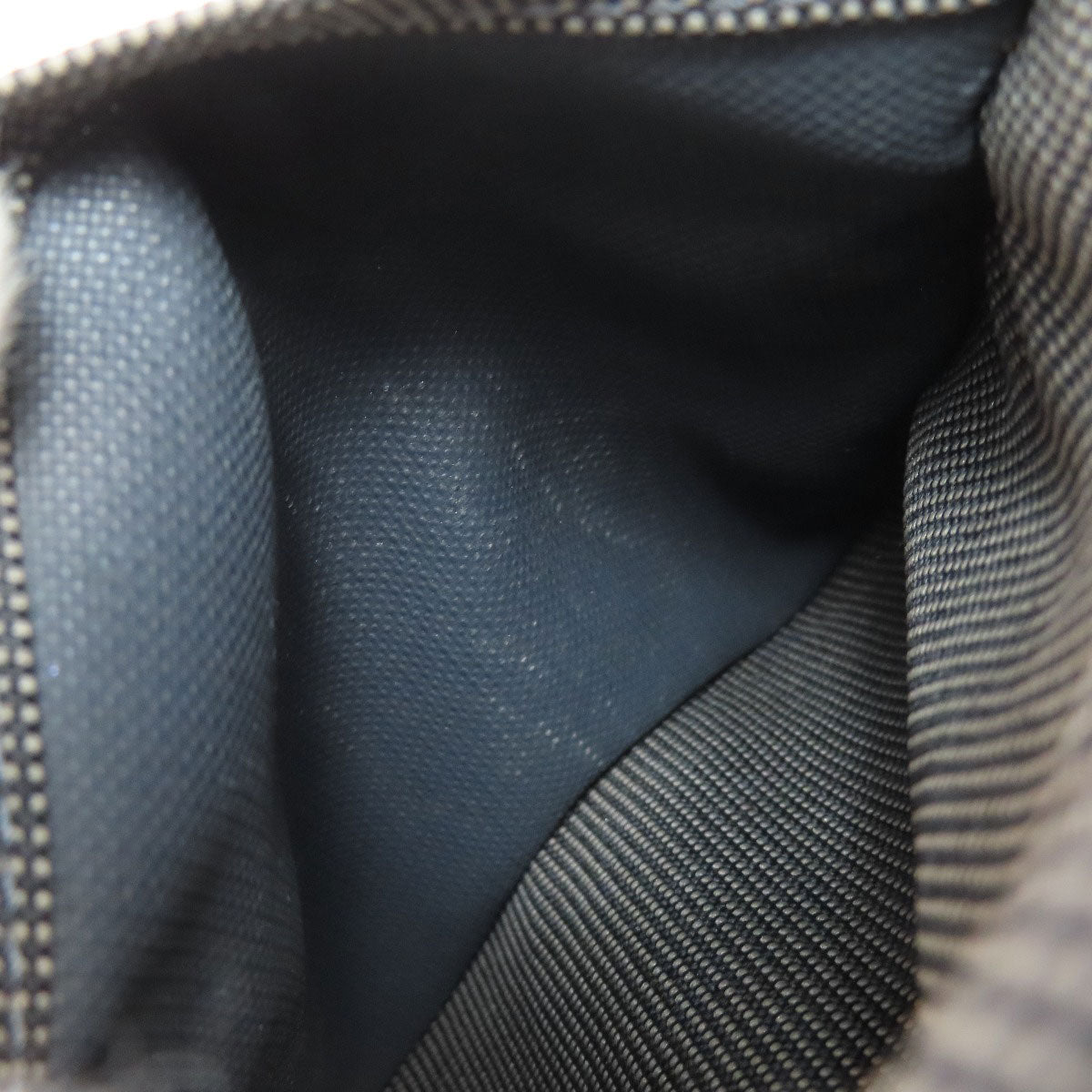 HERMES Handbag canvas gray Her LineGM
