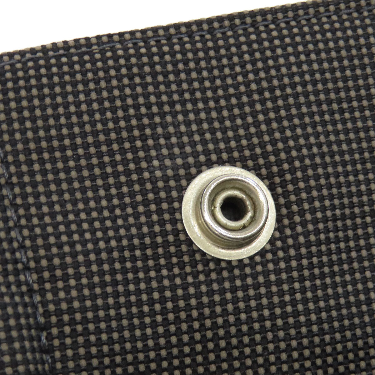 HERMES Handbag canvas gray Her LineGM