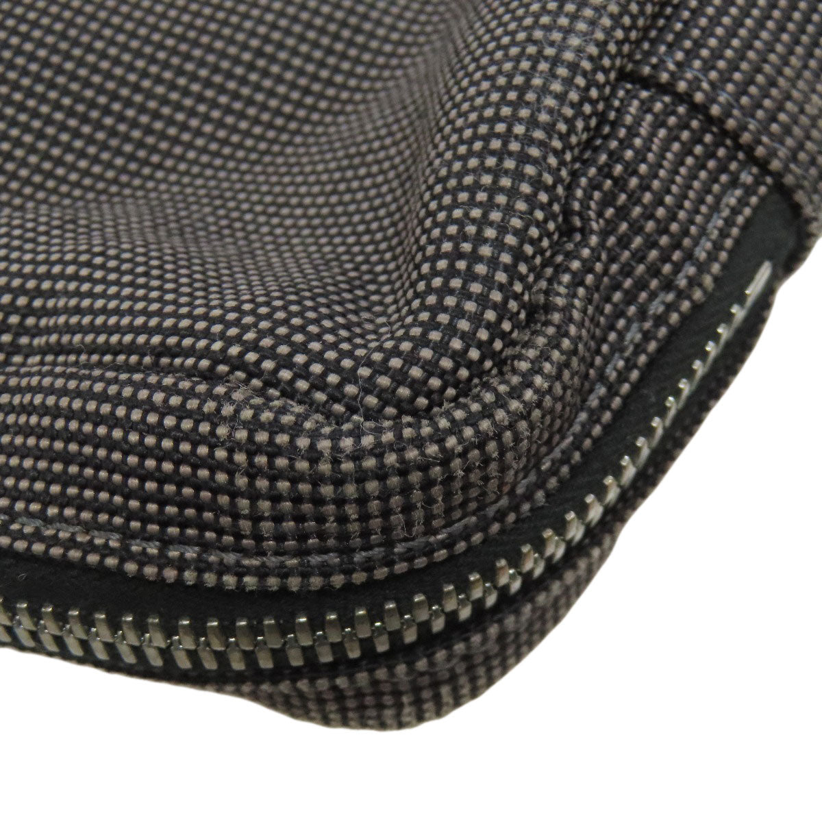 HERMES Business bag canvas gray Her Line 2WAY
