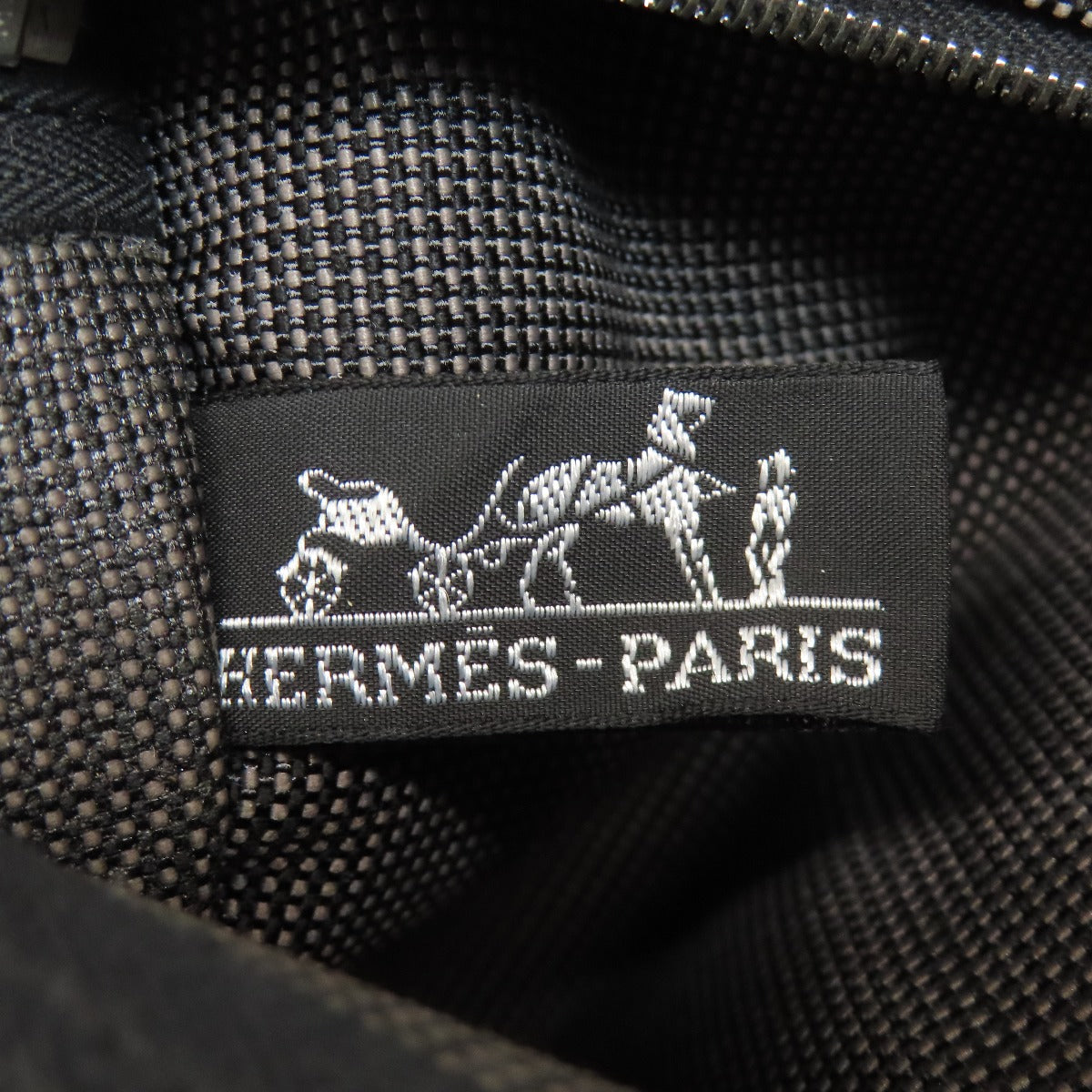 HERMES Business bag canvas gray Her Line 2WAY