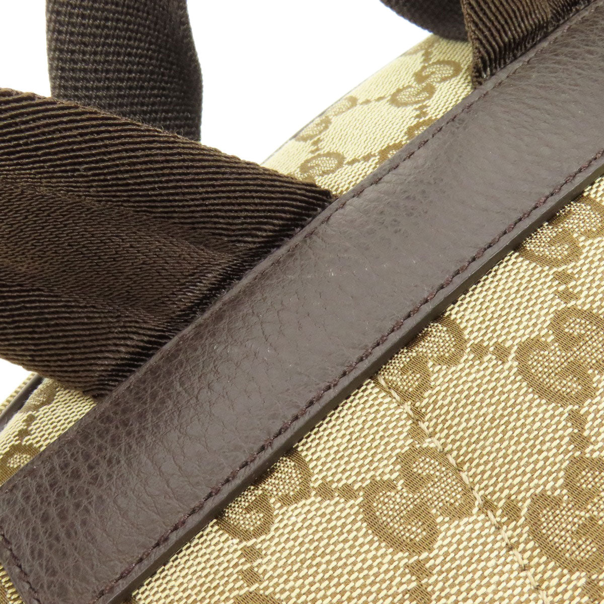 GUCCI Backpack 449906 canvas Brown GG outlet