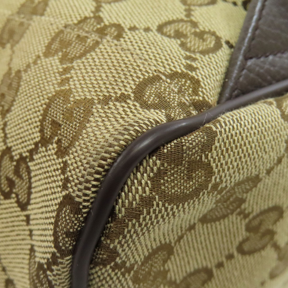 GUCCI Backpack 449906 canvas Brown GG outlet