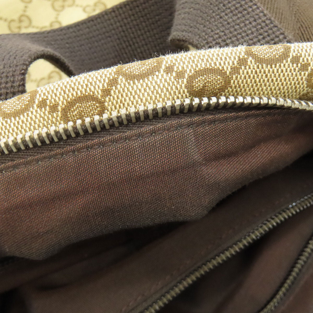 GUCCI Backpack 449906 canvas Brown GG outlet