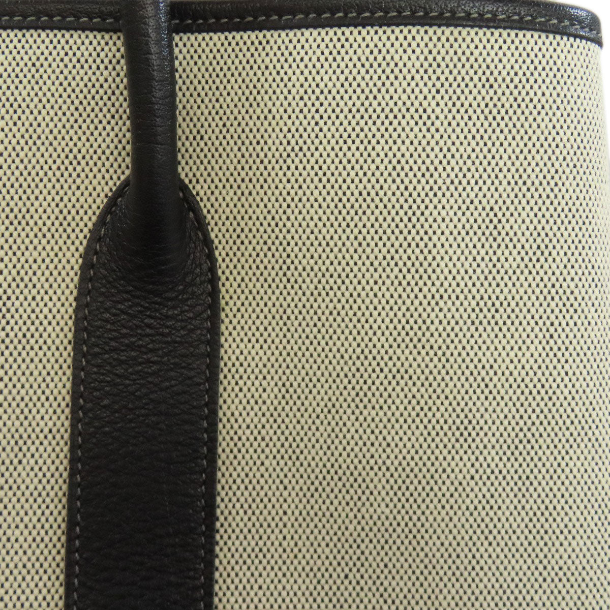 HERMES Tote Bag Towar gray Garden Party PM SilverMetal