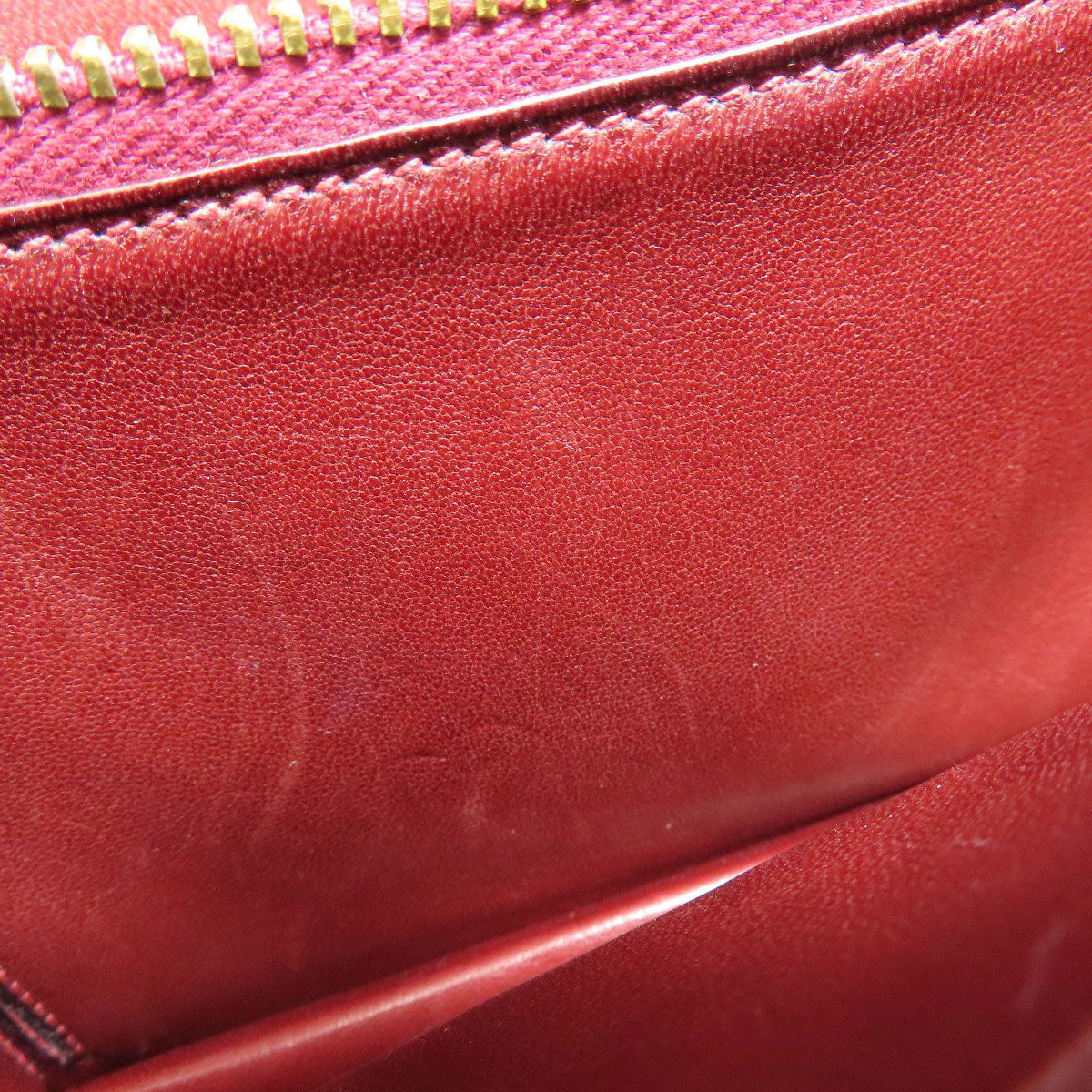 HERMES Shoulder Bag Box scarf Red Riddi Gold Metal