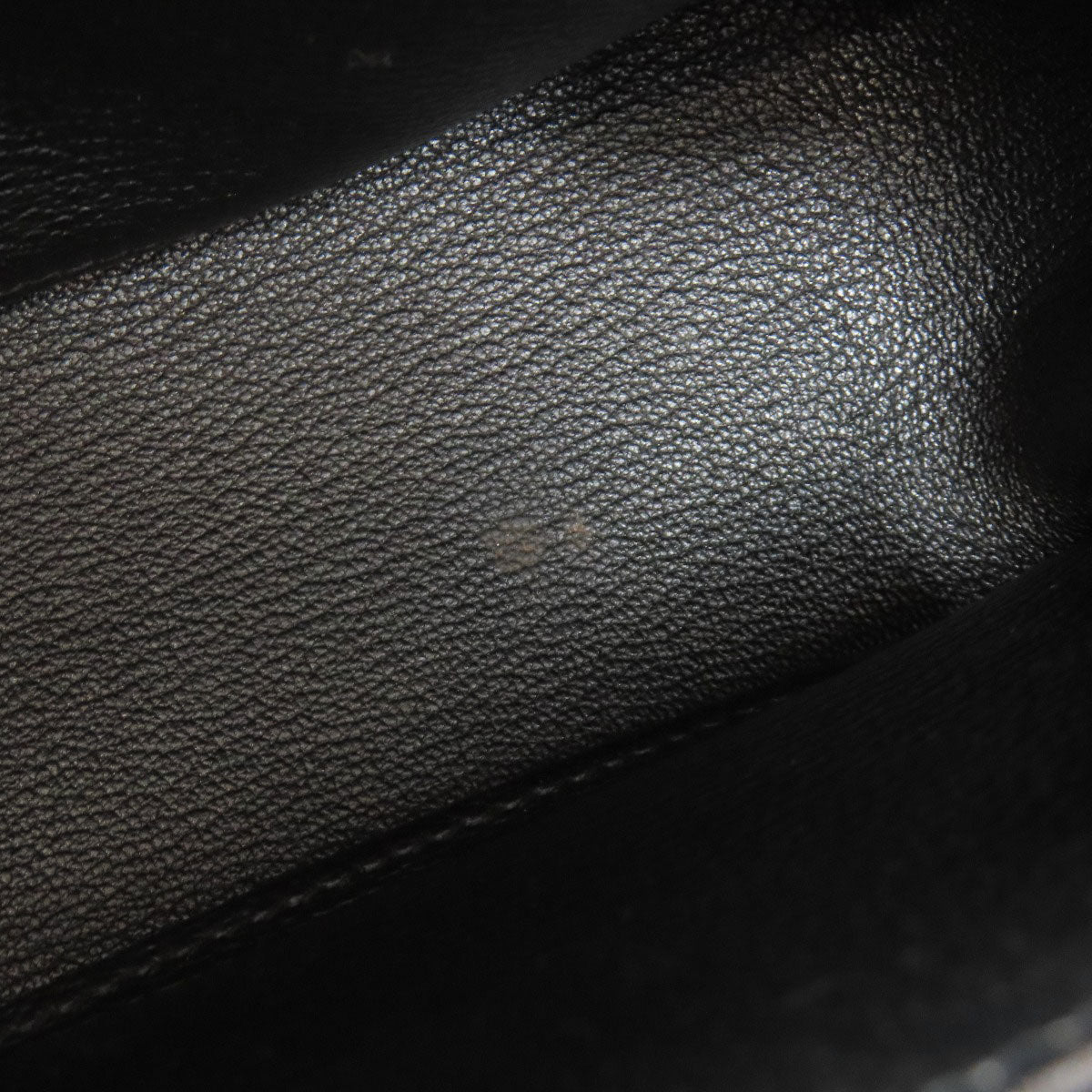 HERMES Shoulder Bag Taurillon Clemence black Gypsiere 28 SilverMetal