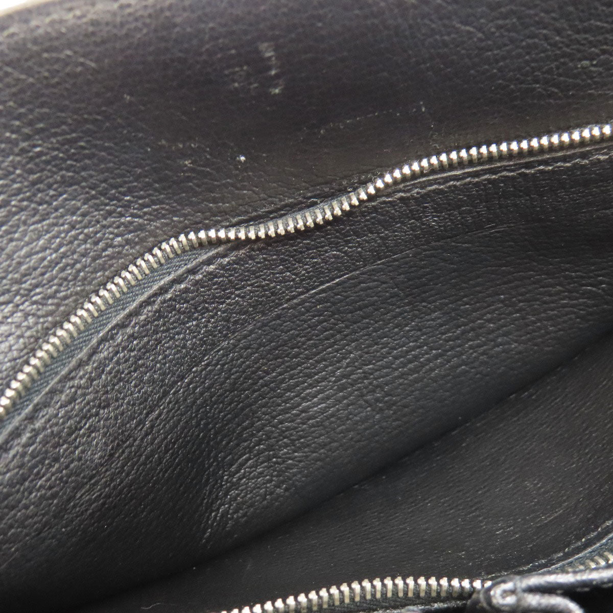 HERMES Shoulder Bag Taurillon Clemence black Gypsiere 28 SilverMetal
