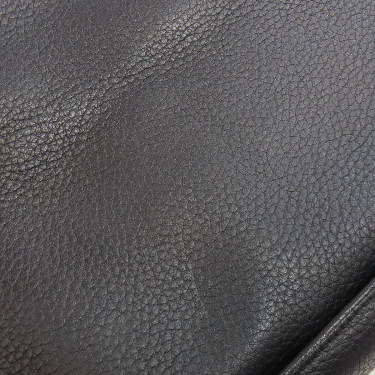 HERMES Shoulder Bag Taurillon Clemence black Gypsiere 28 SilverMetal