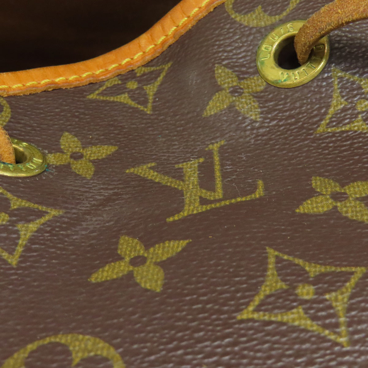 LOUIS VUITTON Backpack M51135 Monogram canvas Brown MontsourisGM