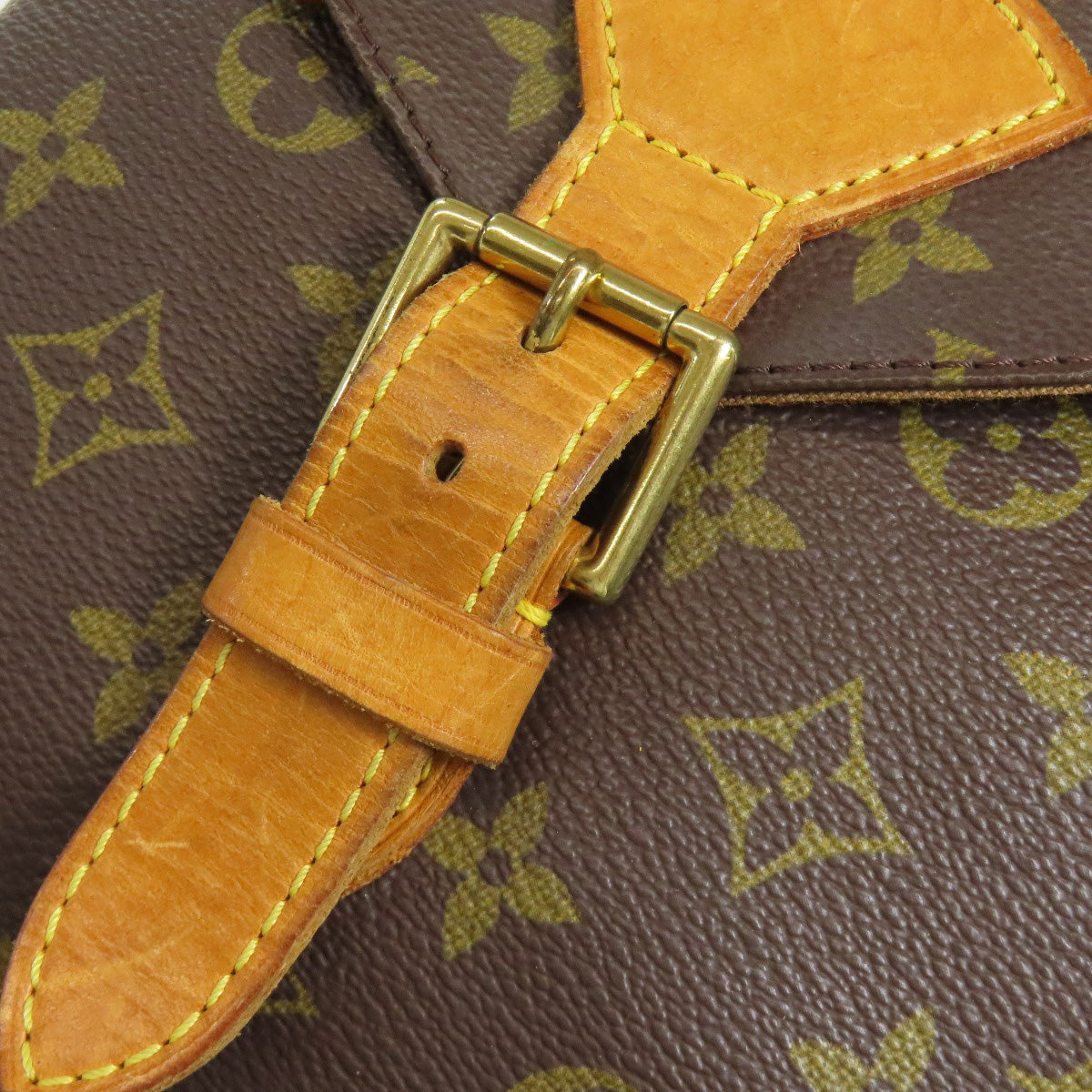 LOUIS VUITTON Backpack M51135 Monogram canvas Brown MontsourisGM