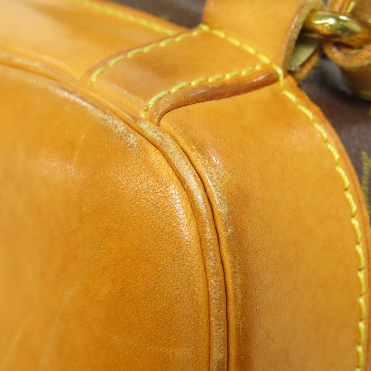 LOUIS VUITTON Backpack M51135 Monogram canvas Brown MontsourisGM
