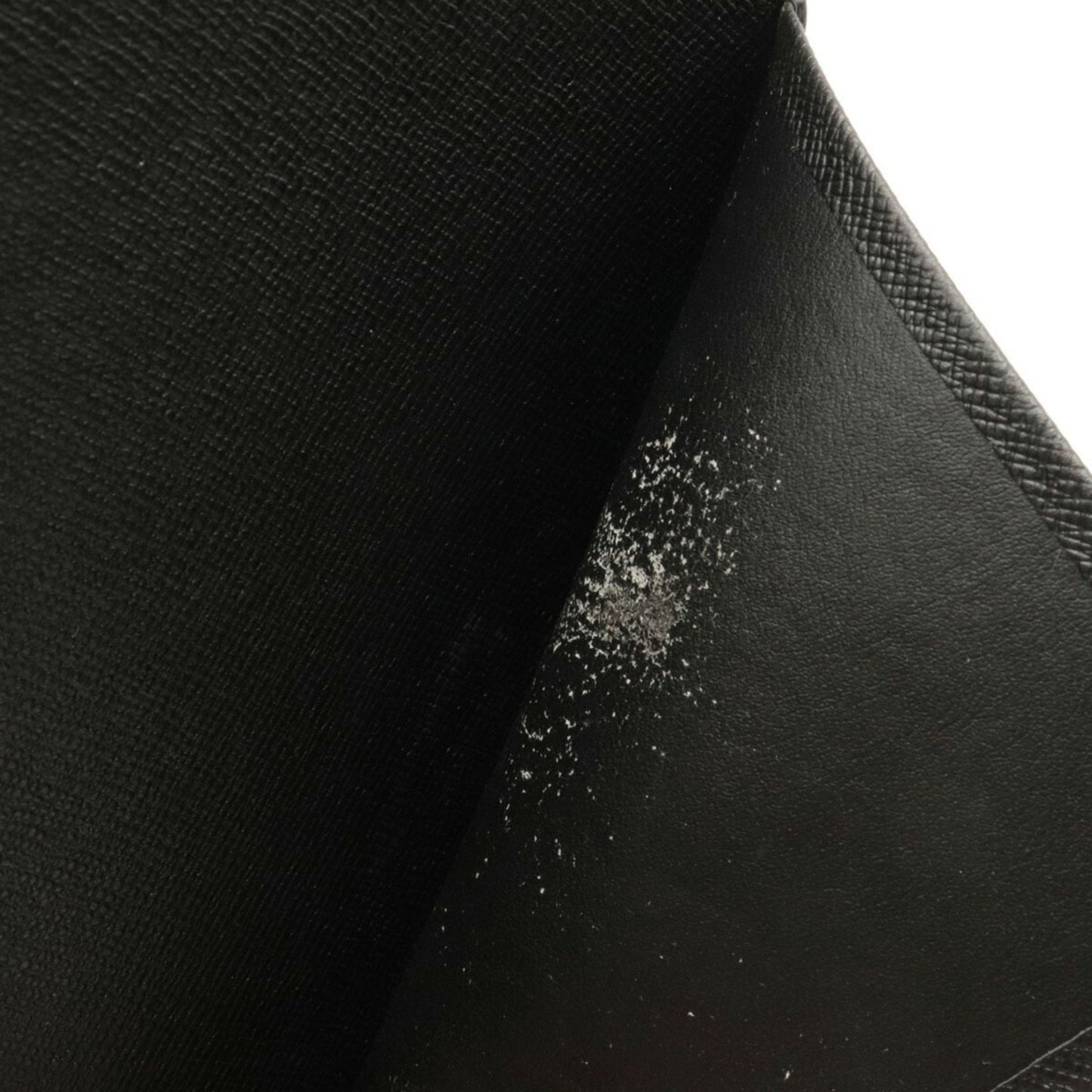 Louis Vuitton Black Leather Couverture agenda de poche wallet accessories