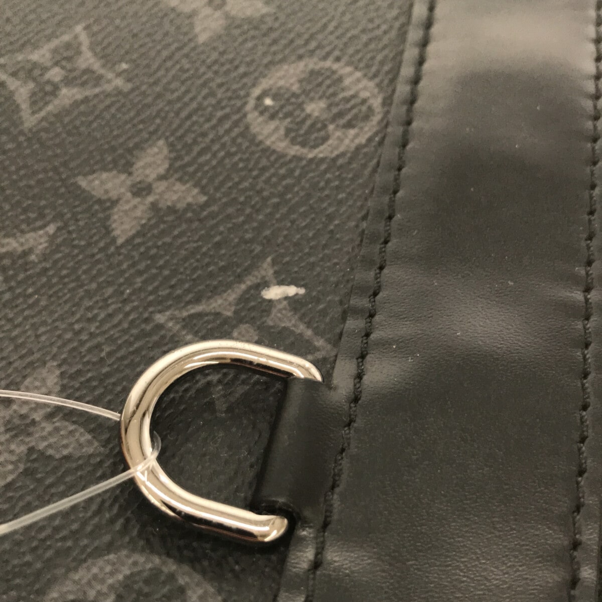 Louis Vuitton Black Canvas POCHETTE DISCOVERY clutch bag