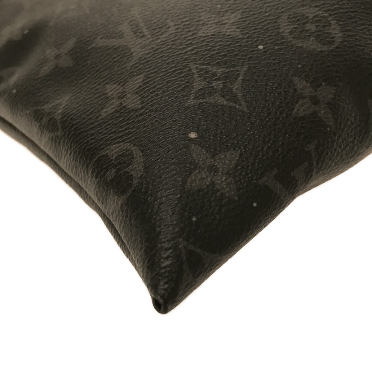 Louis Vuitton Black Canvas POCHETTE DISCOVERY clutch bag