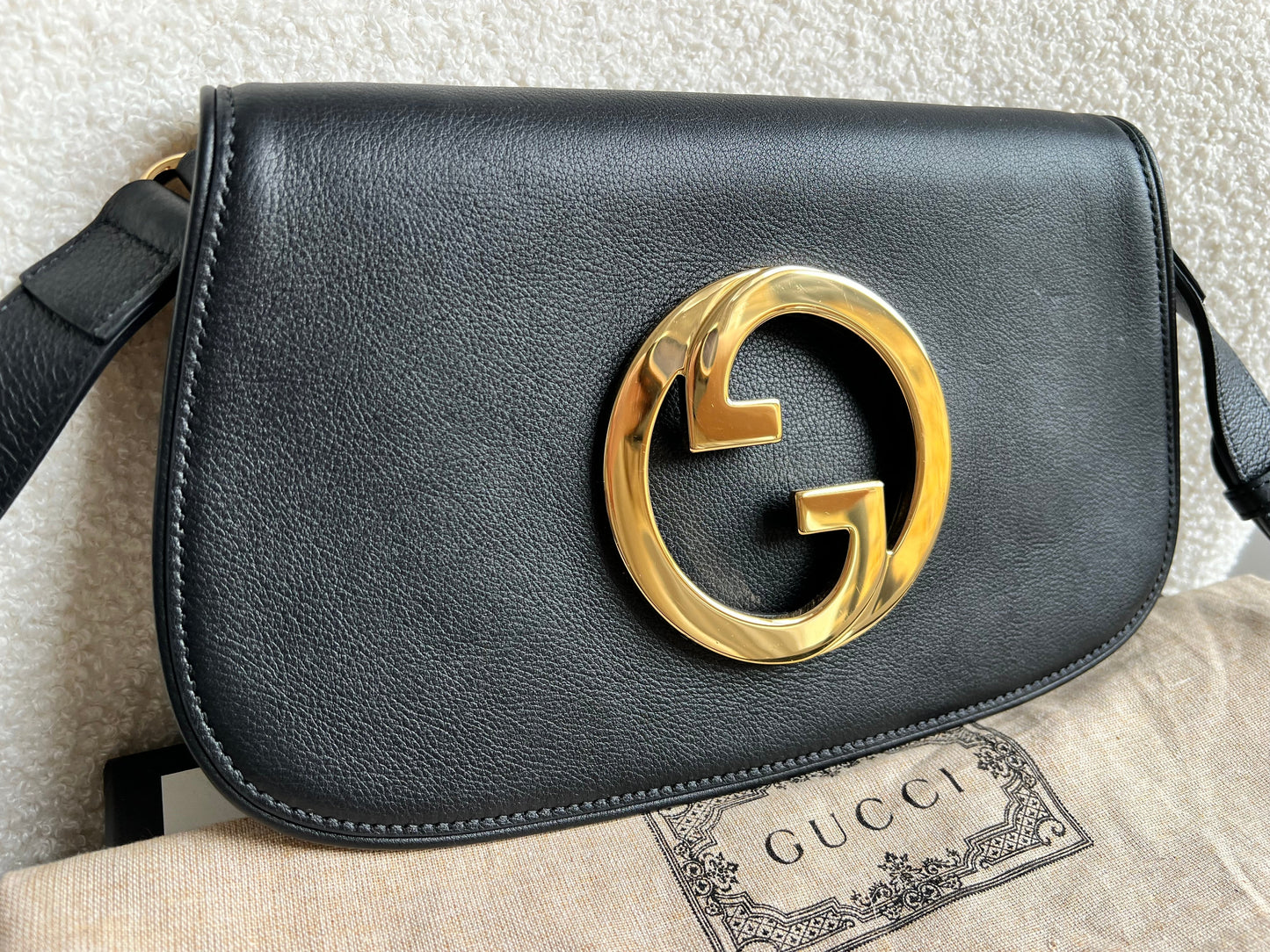 Gucci Black Blondie Shoulder Bag (RRP £2340)
