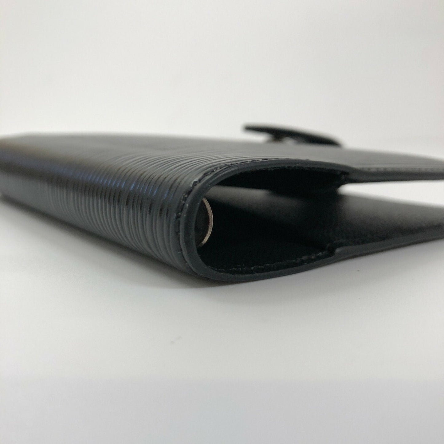 Louis Vuitton Black Leather Viennois wallet accessories