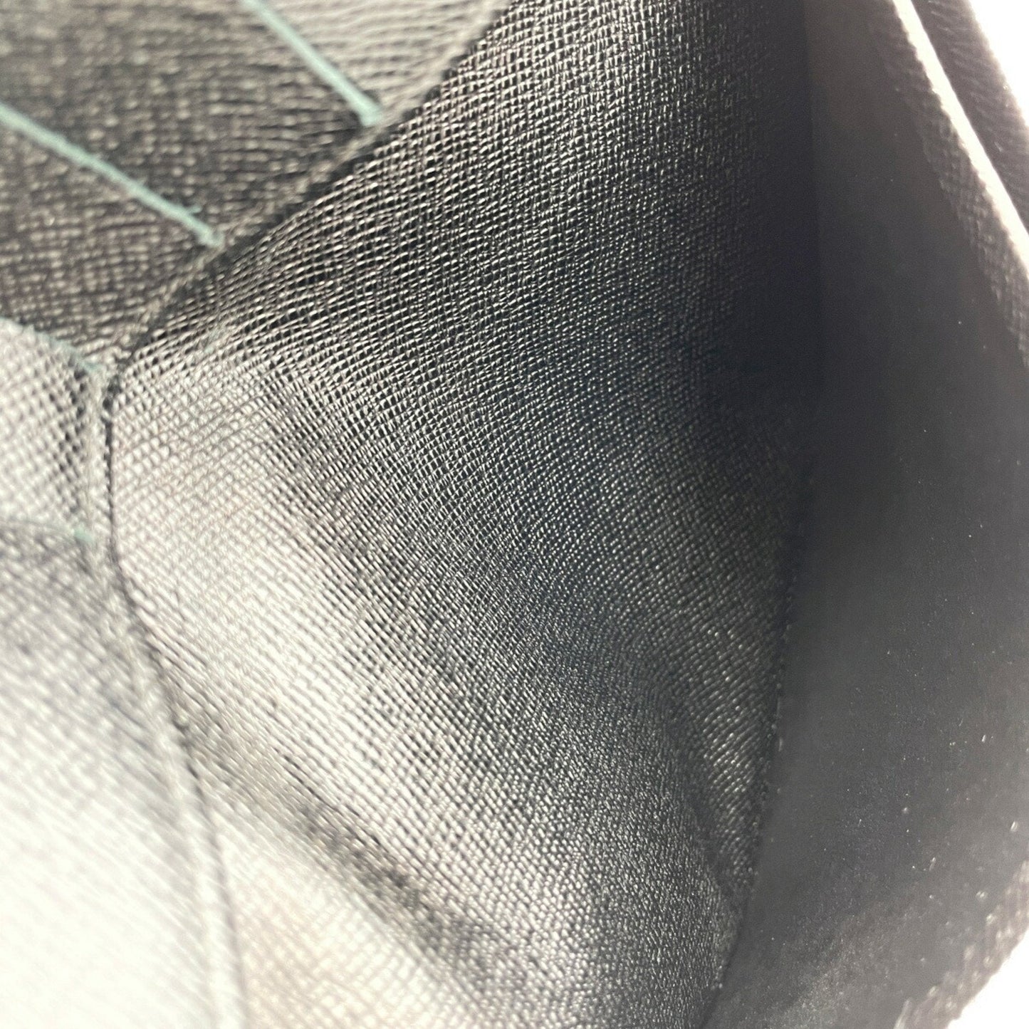 Louis Vuitton Black Leather Portefeuille wallet accessories