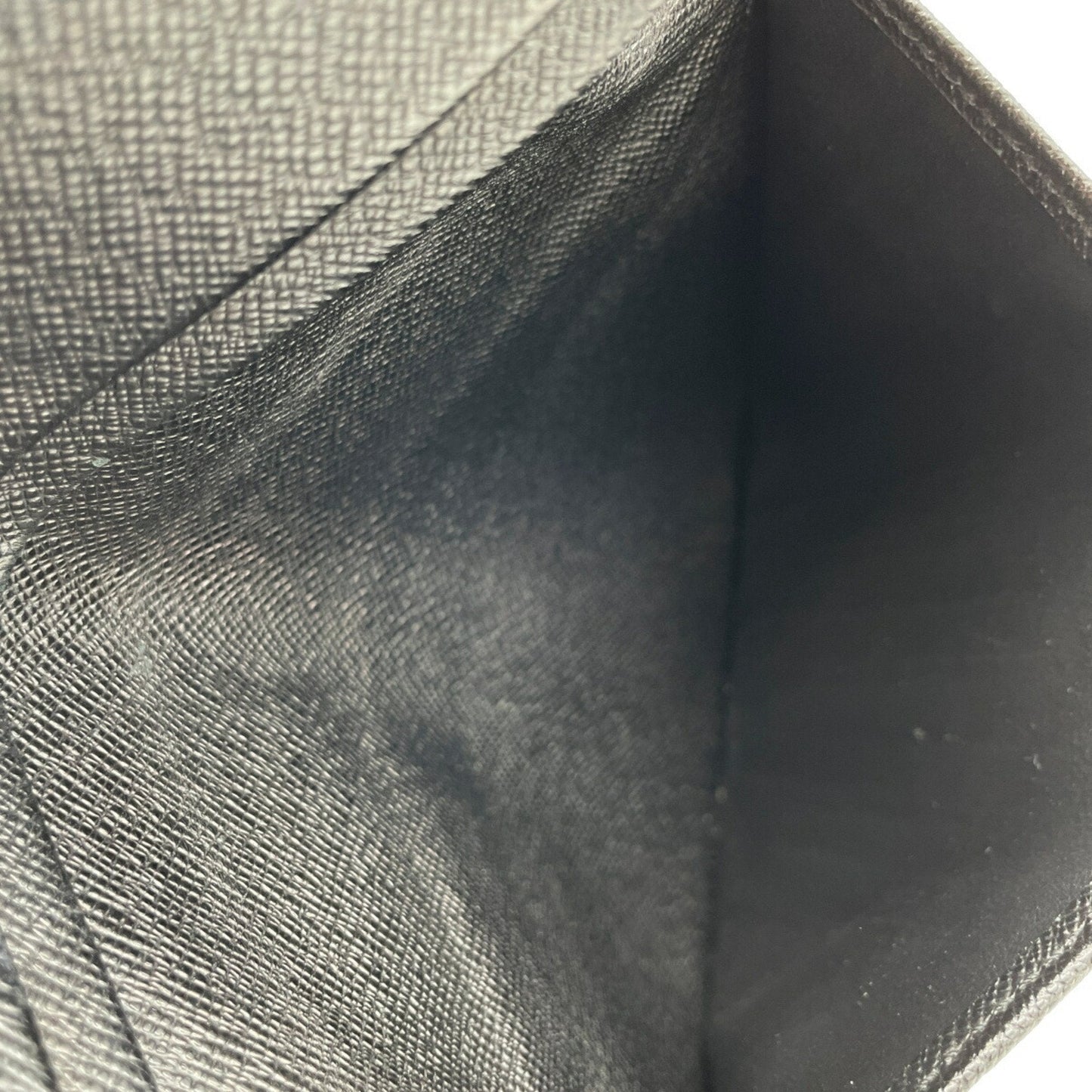 Louis Vuitton Black Leather Portefeuille wallet accessories