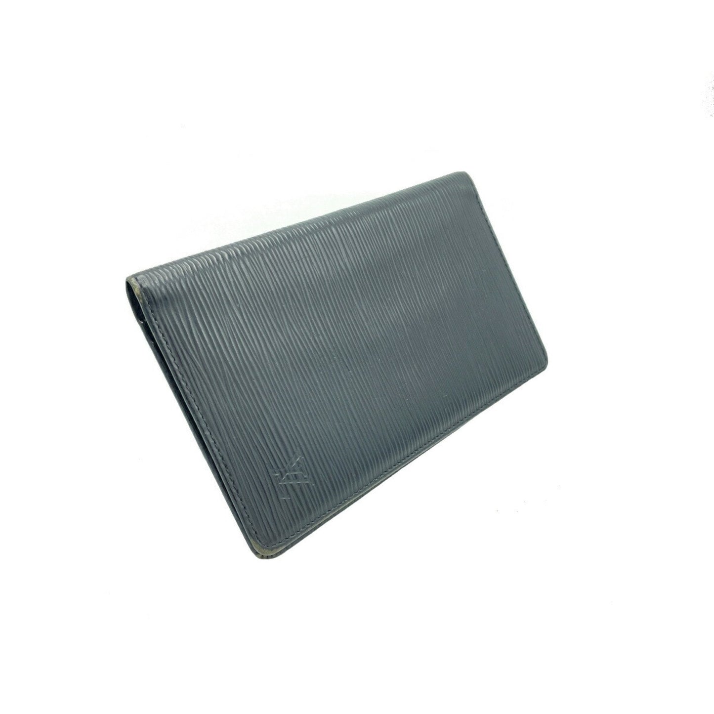 Louis Vuitton Black Leather Portefeuille wallet accessories