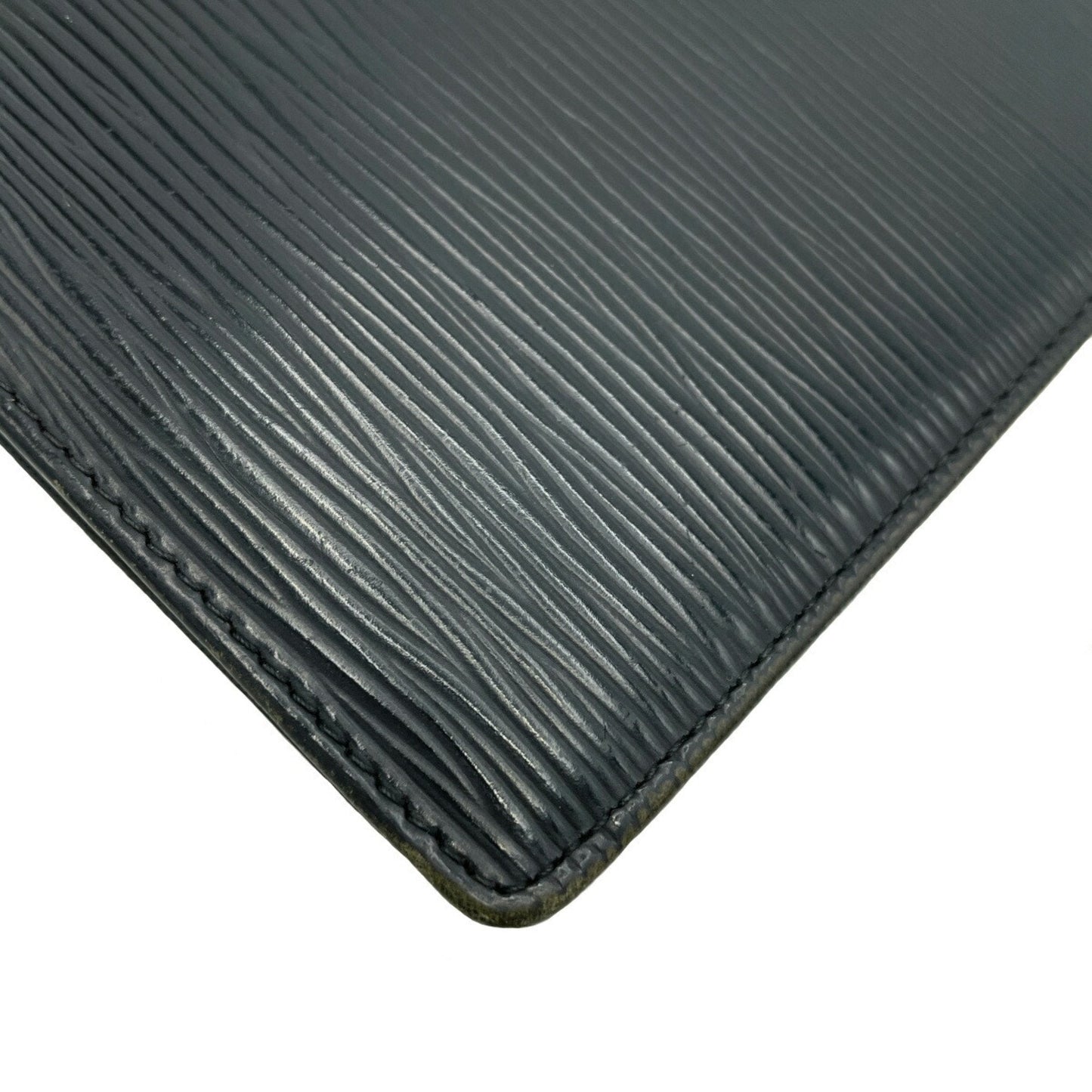 Louis Vuitton Black Leather Portefeuille wallet accessories