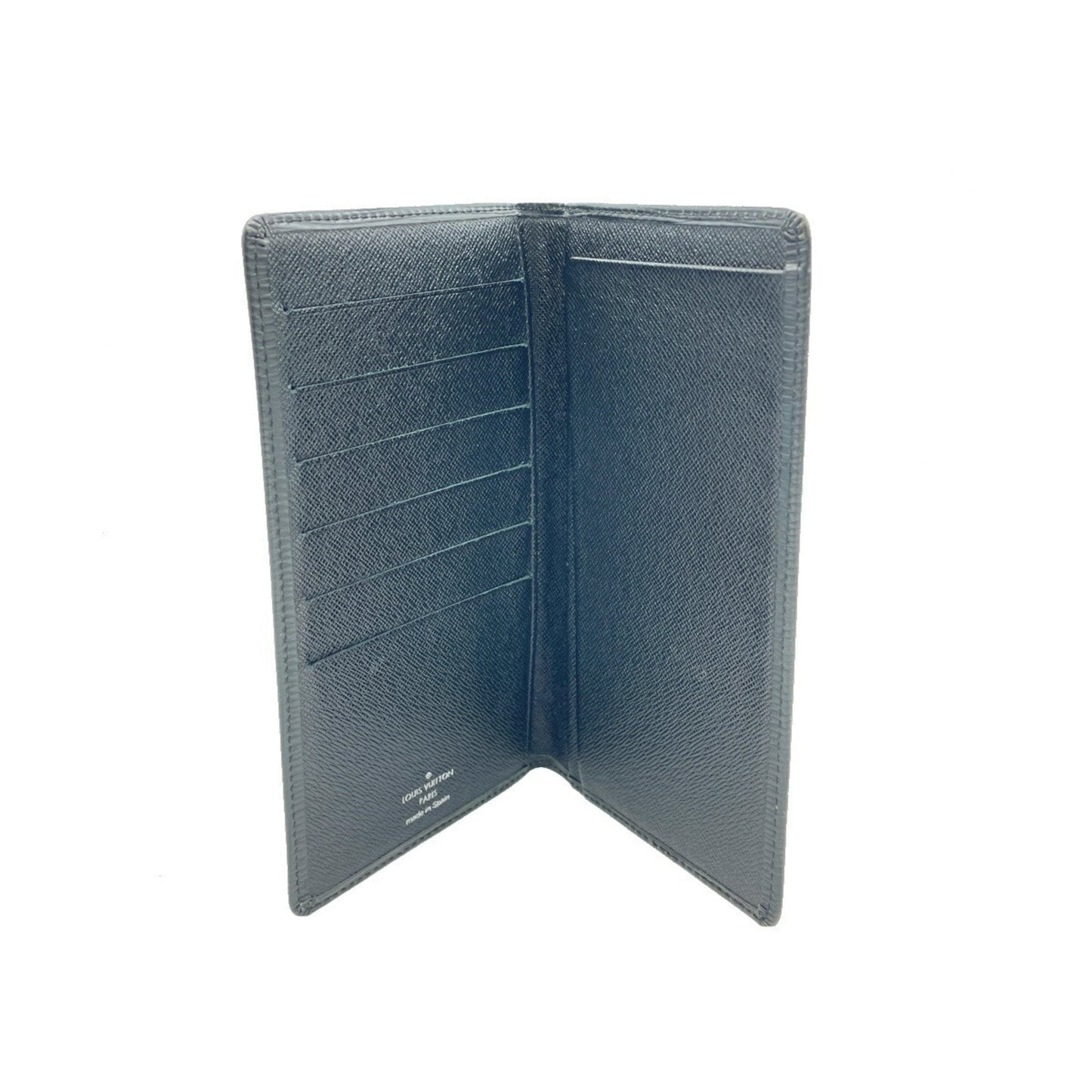 Louis Vuitton Black Leather Portefeuille wallet accessories