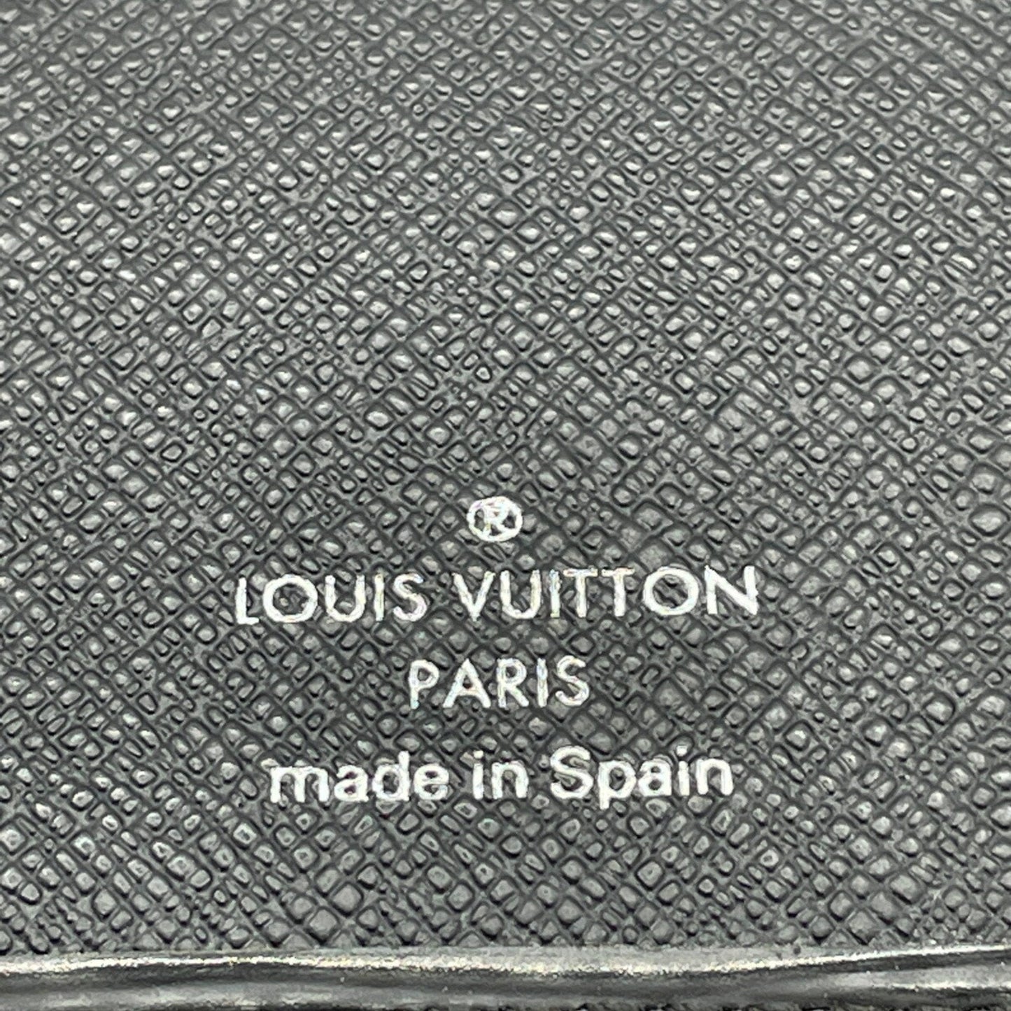 Louis Vuitton Black Leather Portefeuille wallet accessories