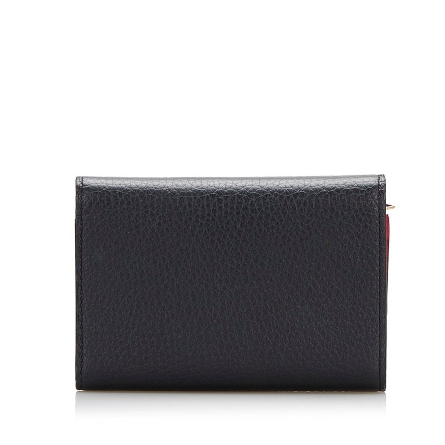 Louis Vuitton Black Leather Capucines wallet accessories