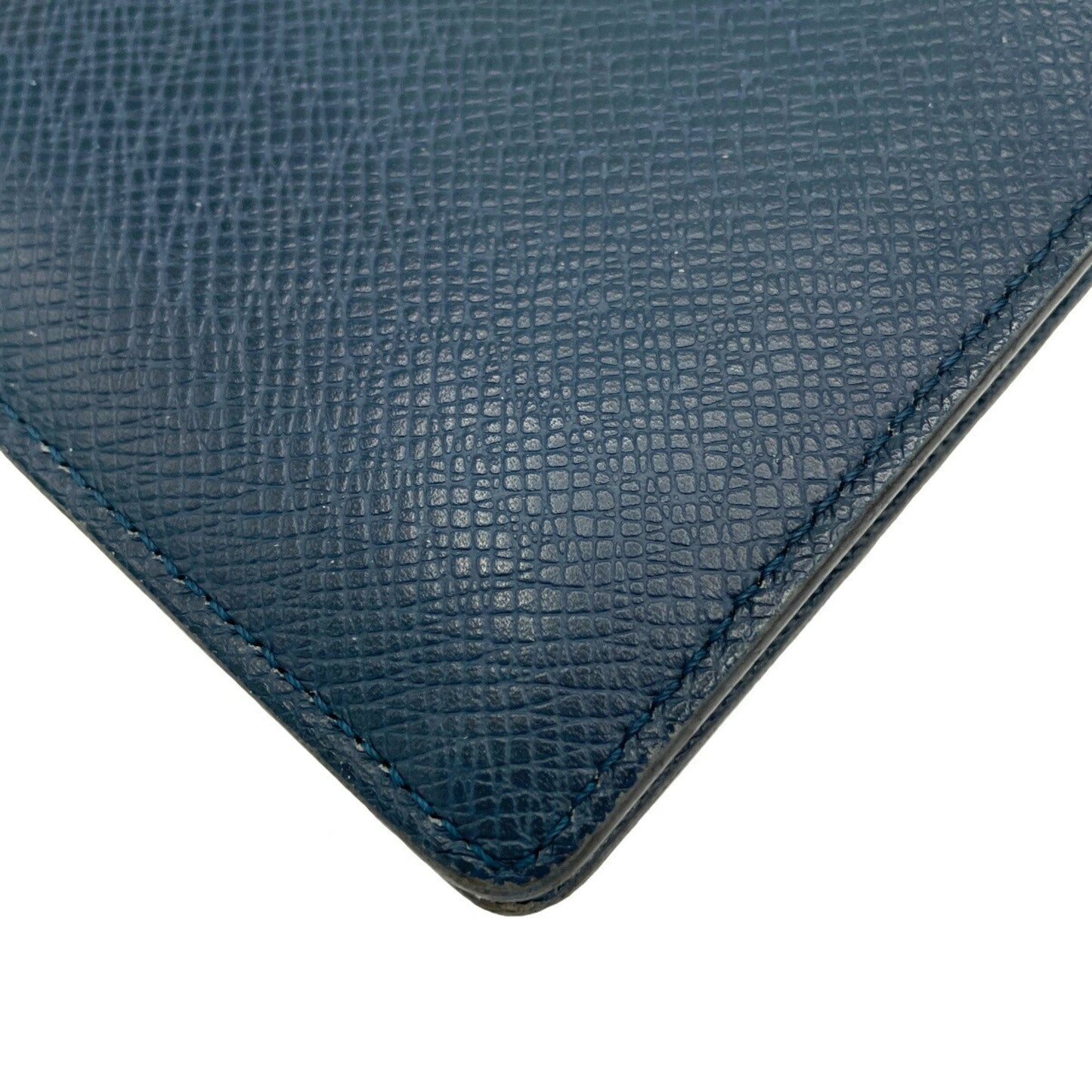 Louis Vuitton Blue Leather Brazza wallet accessories