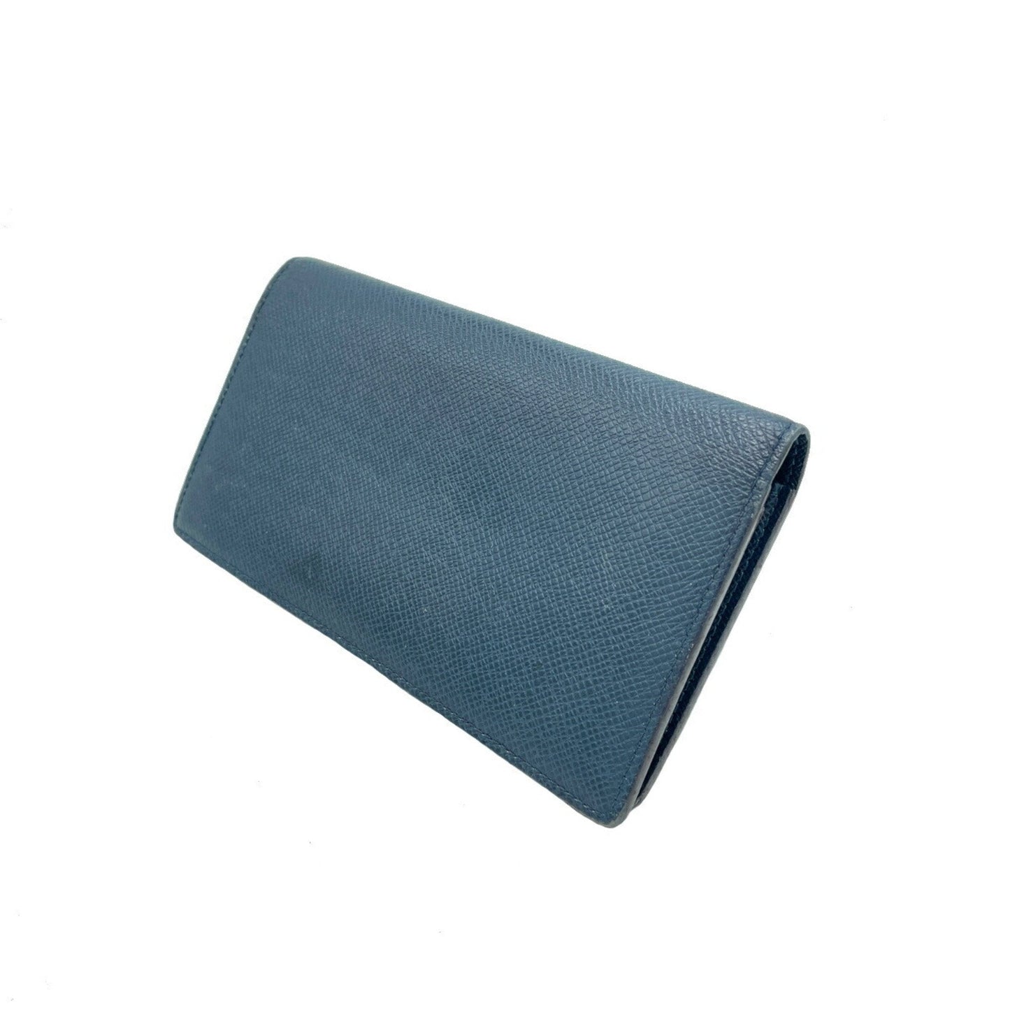 Louis Vuitton Blue Leather Brazza wallet accessories