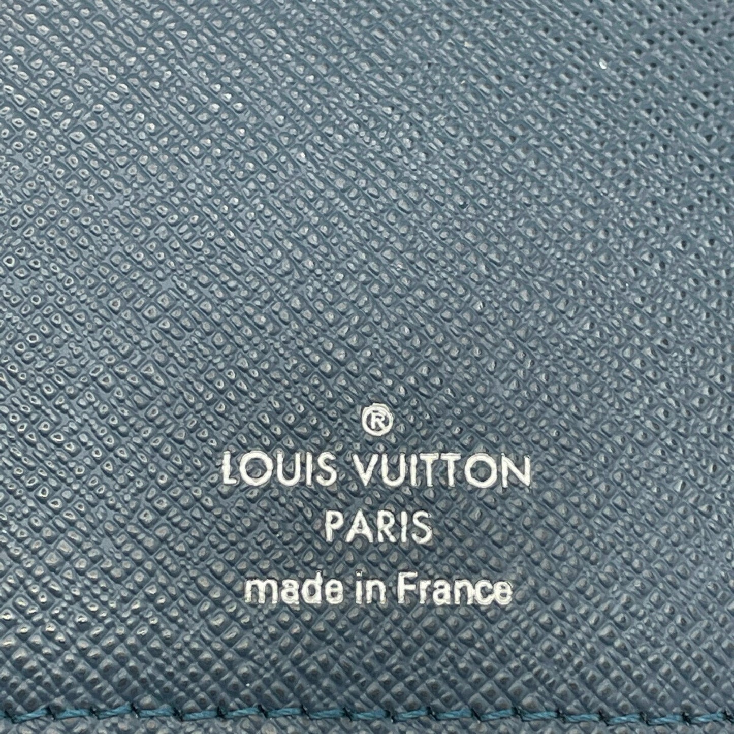 Louis Vuitton Blue Leather Brazza wallet accessories