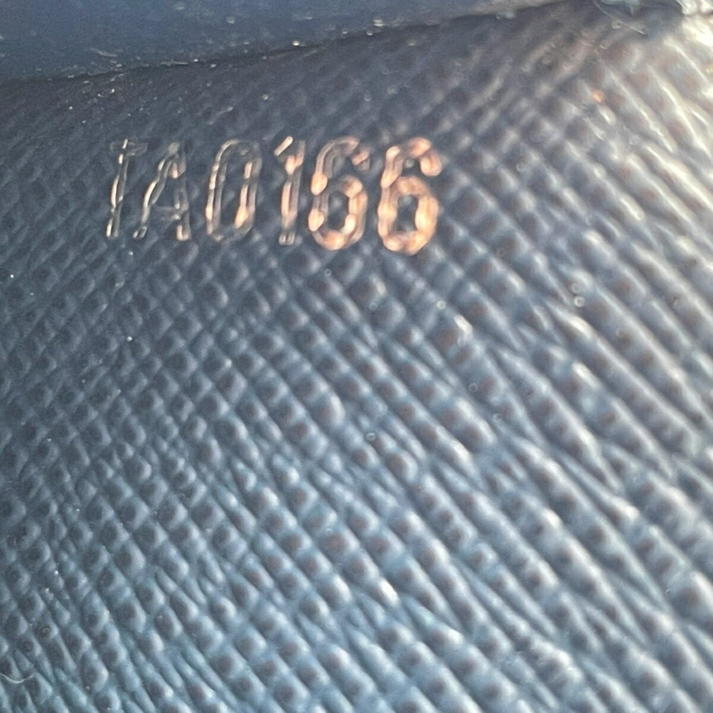 Louis Vuitton Blue Leather Brazza wallet accessories