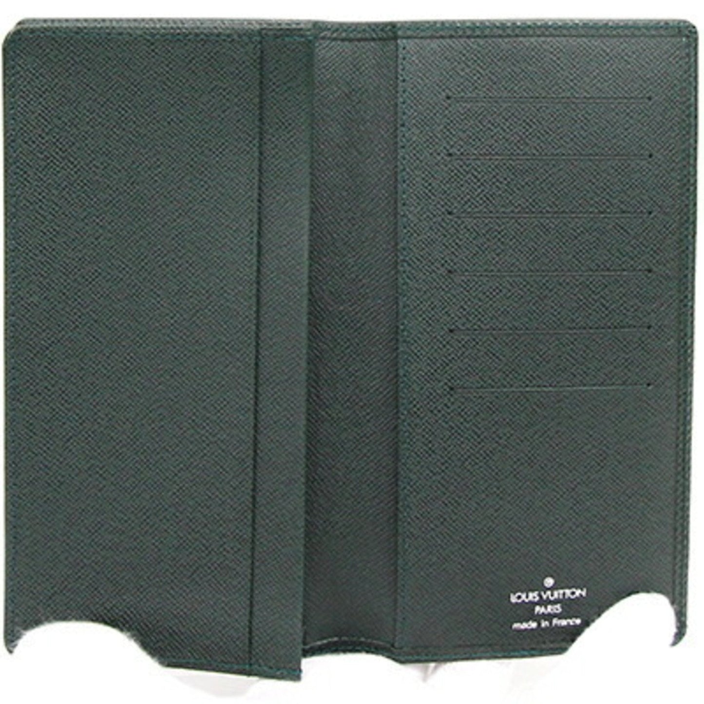 Louis Vuitton Green Leather Brazza wallet accessories