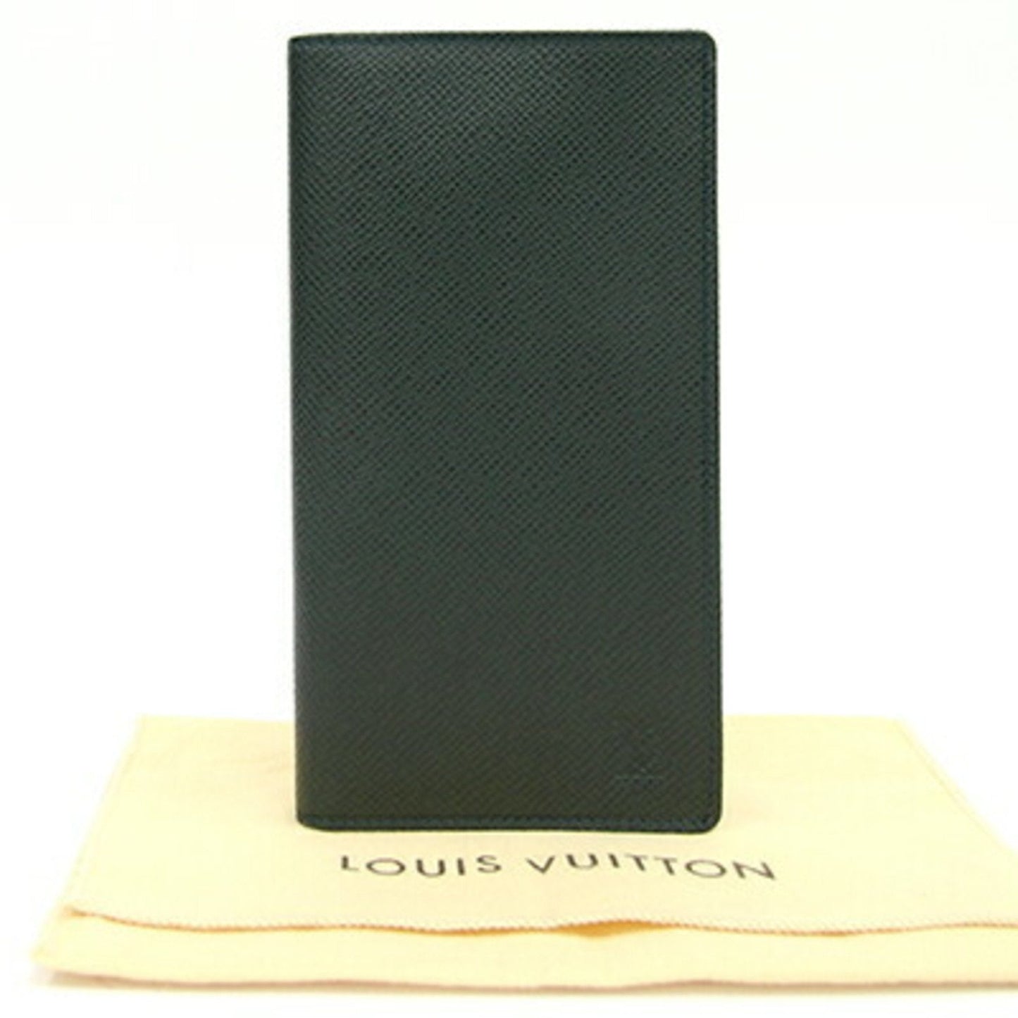 Louis Vuitton Green Leather Brazza wallet accessories
