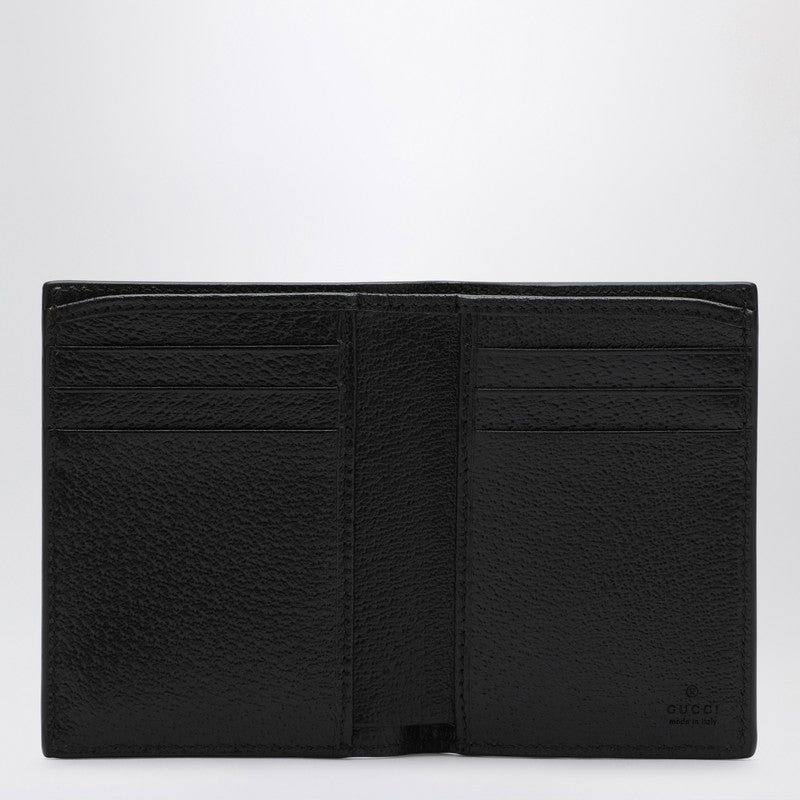 Gucci Gg Marmont Black Leather Card Holder Men