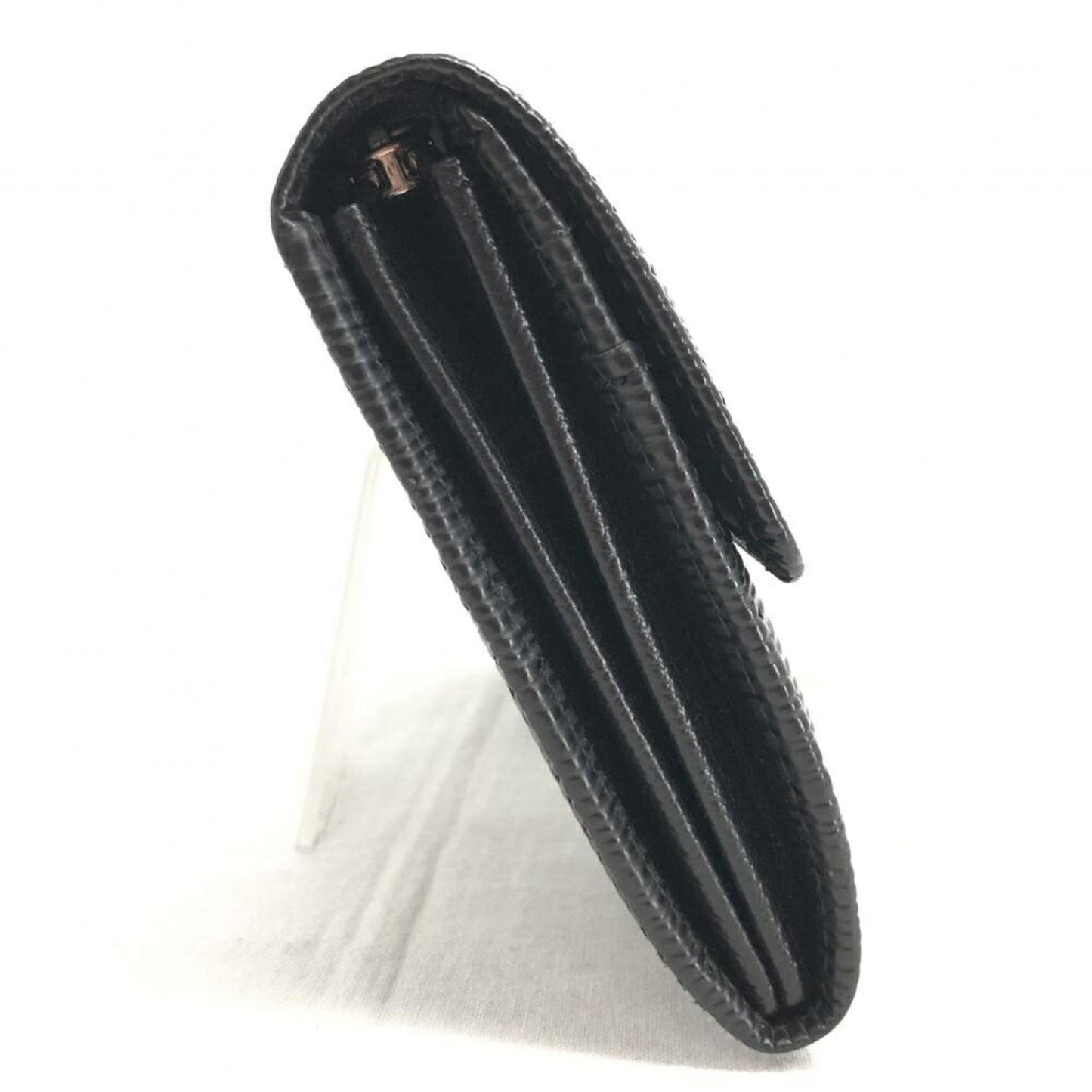 Louis Vuitton Black Leather Sarah wallet accessories
