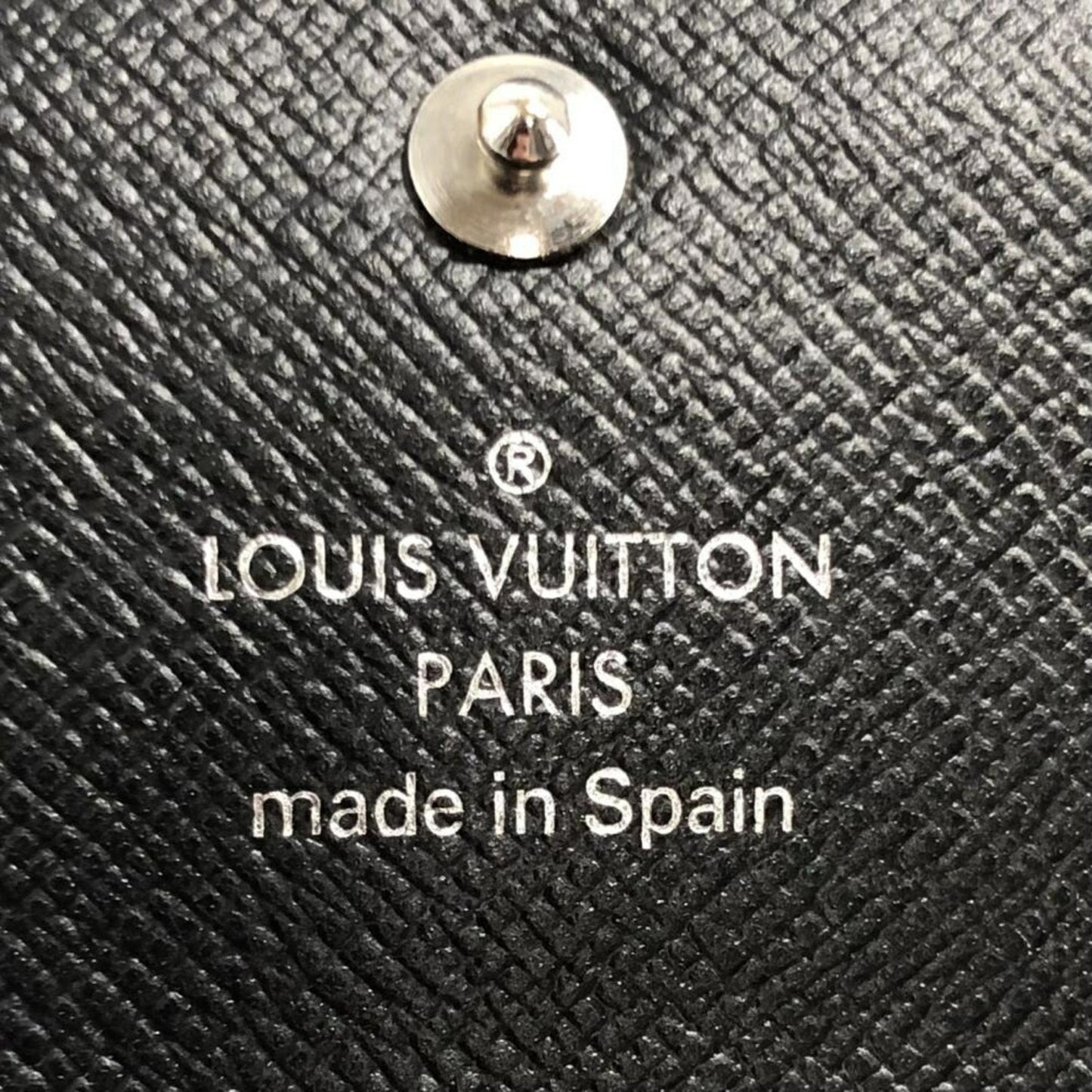Louis Vuitton Black Leather Sarah wallet accessories