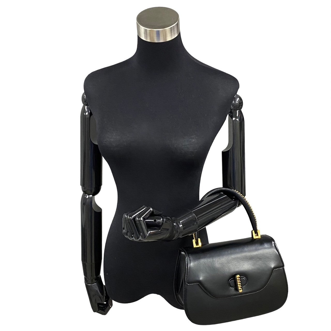 GUCCI Handbag Calfskin black