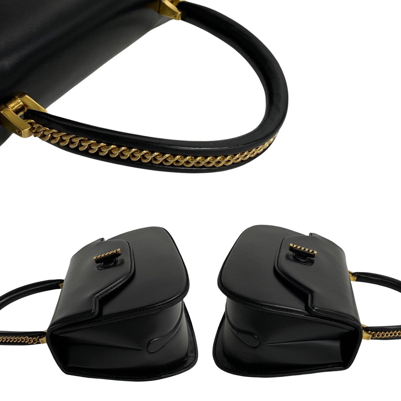 GUCCI Handbag Calfskin black