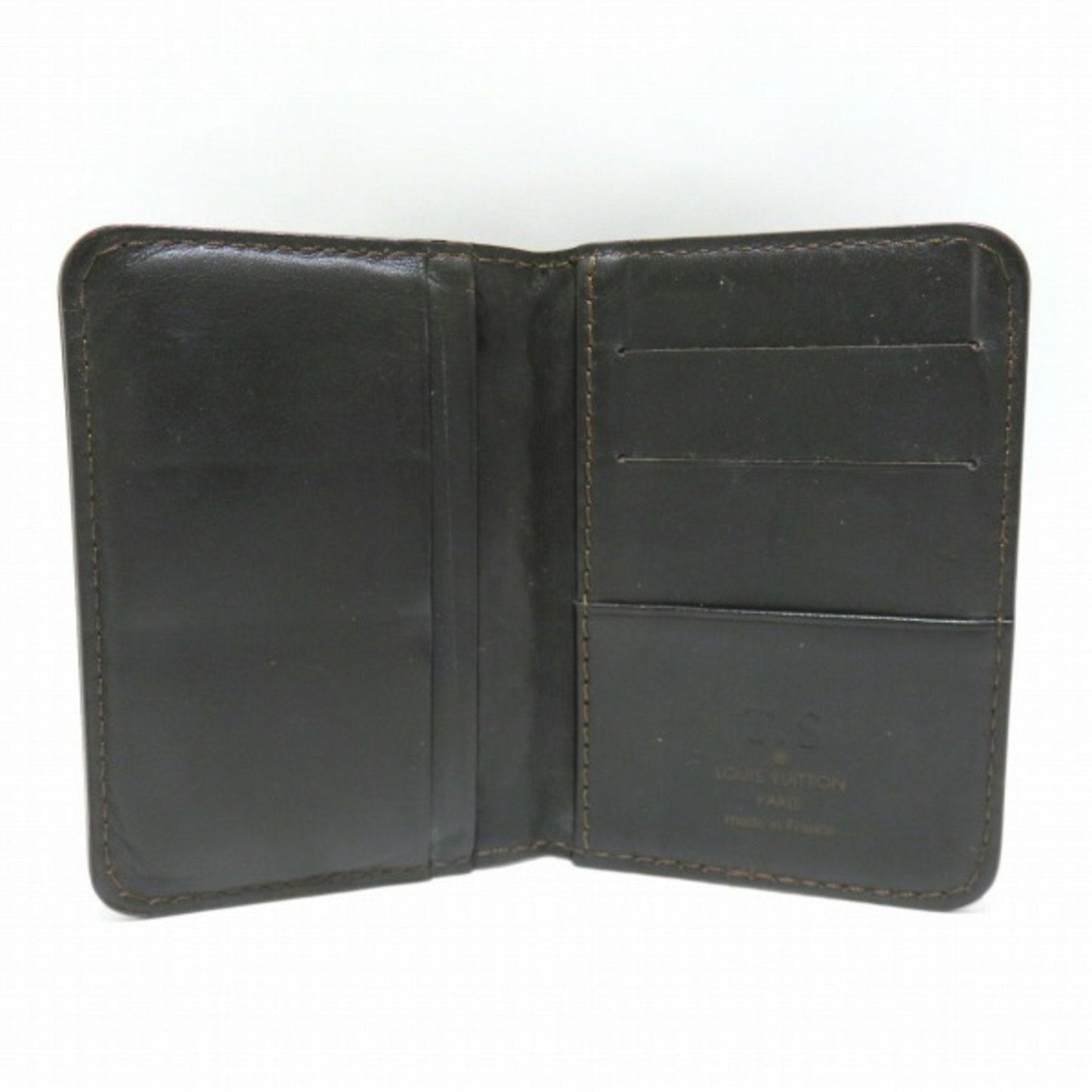 Louis Vuitton Brown Leather Organizer de poche wallet accessories