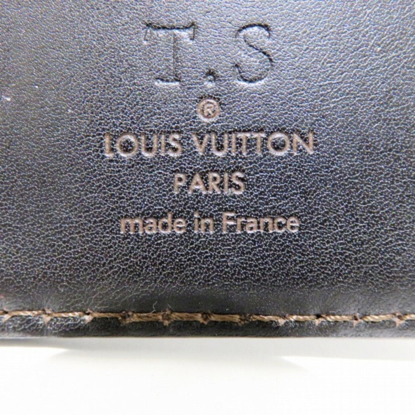 Louis Vuitton Brown Leather Organizer de poche wallet accessories